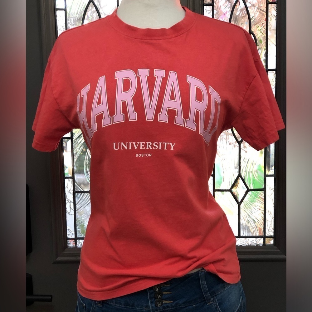 H&M Harvard University Short Sleeve T-Shirt